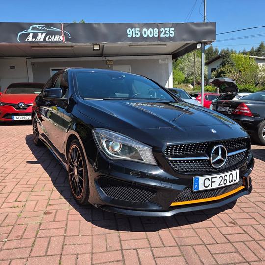 MERCEDES CLA 220D SHOOTING BRAKE ORANGE ART EDITION AMG LINE — foto 3