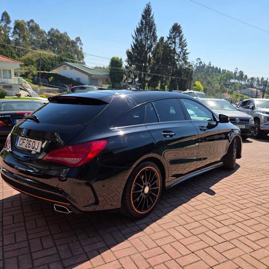 MERCEDES CLA 220D SHOOTING BRAKE ORANGE ART EDITION AMG LINE — foto 5
