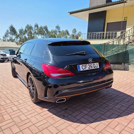 MERCEDES CLA 220D SHOOTING BRAKE ORANGE ART EDITION AMG LINE — foto 6
