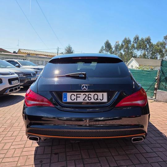 MERCEDES CLA 220D SHOOTING BRAKE ORANGE ART EDITION AMG LINE — foto 7