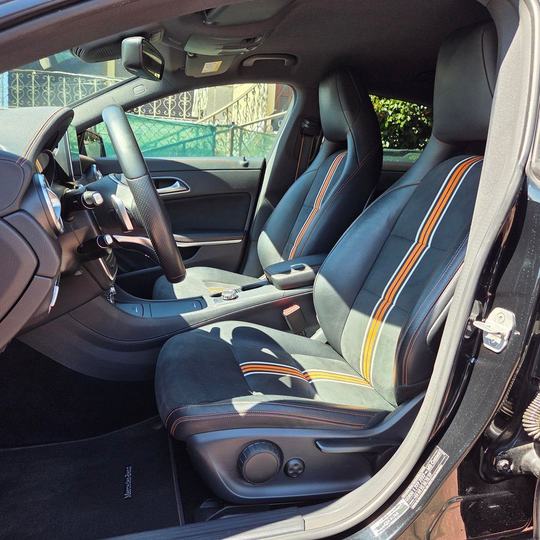 MERCEDES CLA 220D SHOOTING BRAKE ORANGE ART EDITION AMG LINE — foto 12
