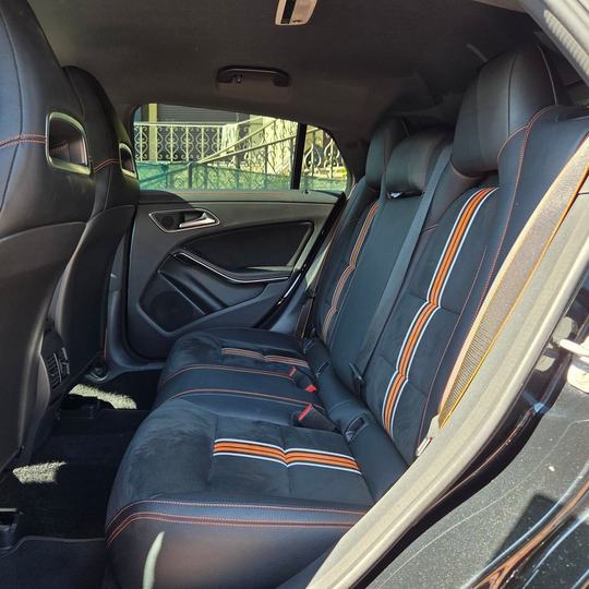 MERCEDES CLA 220D SHOOTING BRAKE ORANGE ART EDITION AMG LINE — foto 13