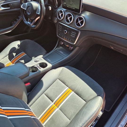 MERCEDES CLA 220D SHOOTING BRAKE ORANGE ART EDITION AMG LINE — foto 14