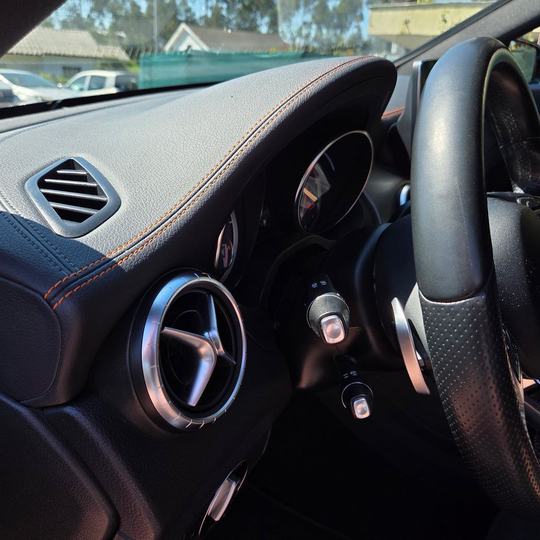 MERCEDES CLA 220D SHOOTING BRAKE ORANGE ART EDITION AMG LINE — foto 26